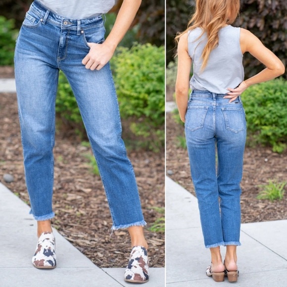 KanCan High Rise Slim Straight Jeans Size 9/28 - Picture 9 of 9